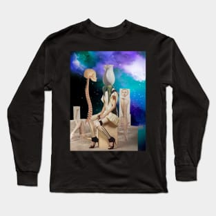 The model Long Sleeve T-Shirt